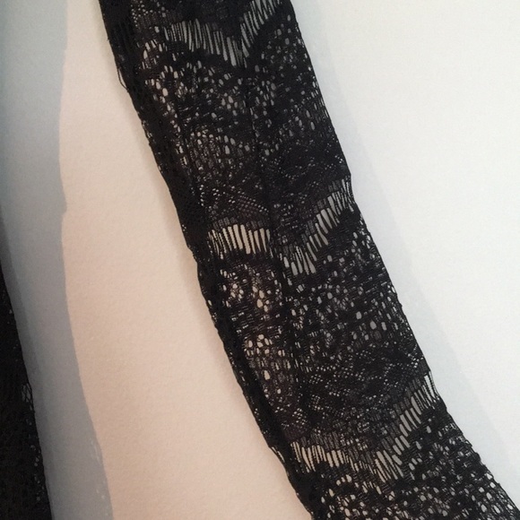 BNWTO Black lace XS dress Dynamite - Picture 3 of 7